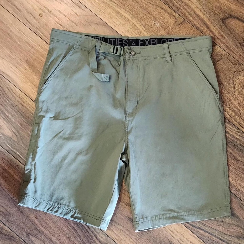 Gorpcore Hiking Venture Shorts Quick Dry Travel Utility Belted trails travel